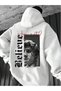 Men's 3 Thread Urban Style O Oversized Sweatshirt Why Not? Believe – Modern Street Fashion