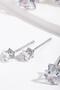 Zircon Square Luxury Solitaire Earring Set 6 Pack - 4