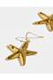 Women Gold Stars Earrings - 3