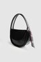 La'Graccio Paris Women's Scafy Scarf Oval Hand and Crossbody Bag