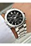 Functional Silver-Black Color 10 Atm Water Resistance Steel Case Men's Wristwatch 2519Mr