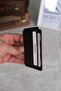 Genuine Leather Magnetic Slim Card Holder Black 1287 - 5