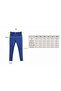 Bolinto side chain high waist 5 pocket lycra tight leg pants - 6