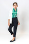 Girl's Stylish Fabric Trousers with Slit Detail - New Product - 5