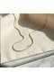 Snake Bone Model Thin Necklace - Jewelry Making Craftsmanship Stylish Design Women's Jewelry - 3