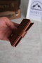 Genuine Leather Wallet with Snap Fastener Zipper and Coin Compartment 1294 - 7