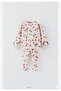 Girl's Cherry Detailed Ribbed Leggings Set - 2