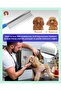Paw Patterned Stainless Steel Tick Remover Dog and Cat Comb - 5
