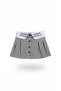 Girl's Plaid Skirt and Sweater Set (Set of 3) - 4