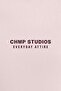 Women's Oversized T-Shirt Chmp Studios Printed Pink – Crew Neck, 100% Cotton Compact Single Jersey 24/1 - 7