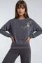 Embroidered Crew Neck Sweatshirt and Straight-Leg Trousers Two-Piece Set Bersan Collection - 2