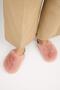 Gaye Women's Plush Flat Powder Slippers - 6