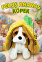 Soft and Cute Zippered Pineapple Dog Plush Toy 27 cm - 2