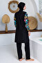 Lexa Parachute Long Sleeve Hijab Swimsuit 3505 - 6