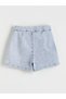 Stoned Girl's Jean Shorts Skirt - 2