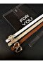 4-Piece Design Buckle Thin Women's Belt, Jacket Belt, Shirt Belt, Dress Belt - 3
