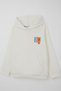 Girl's Sweatshirt Hooded with Arma Detail, Ages 4-8, Ecru - 5