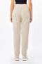 Women's Regular Fit Waist Drawstring Side Logo Stripe Pattern Beige Trousers Tf5093J4616-60906 - 2