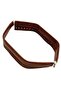 Tan Leather Metal Bag Handle 22 cm (Secret Burs)