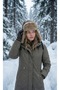 Women's Luxury Fur-Lined Winter Hat with Headphones