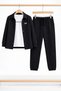 Men's 3-Piece Suit 7-15 Years Old |   Jacket T-Shirt Sweatpants Casual Sportswear - 4