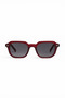 Mirva Unisex Rectangular Sunglasses – Uv400 Protection Lightweight Frame, Everyday Comfort, Retro City Style - 4