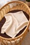 4 Layer Muslin Organic Cotton 90X90 Natural Baby Kids Blanket - 2