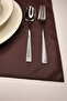 Block Bordo Faux Leather Embroidered American Service Set 2 Pieces - 4