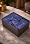 Navy Blue Alcohol-Free Wet Wipes - 100 Pieces - Cool Water Inspired - Special Boxed - 2