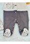 100% Organic Cotton Baby Romper with Booties - Hat - 5