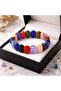 Natural Stone Mixed Bracelet – Men's Women's Unisex Model - 4