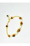 Tiger's Eye Stone & Pearl Detailed Design Bracelet – Natural Stone Women's Bracelet - 4