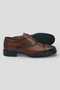 Men's Brown Genuine Leather Laced Classic Shoes - 3