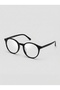 Asude Black Blue Light Filter Computer Glasses with Metal Hinge and Replaceable Glass