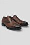 Men's Brown Genuine Leather Laced Classic Shoes - 2