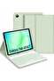 Galaxy Tab A11 8.7 Inch Bluetooth Enabled Tablet Case with Stand, Pen Compartment and Keyboard Sm-X130