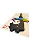 🧳 ✨ No-Face with Rainbow Umbrella Luggage Tag, Baggage Tag, Bag Tag, Suitcase Tag - 5