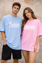 Oversized Unisex 100% Cotton Printed T-Shirt - 2