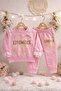 Lace Detailed Double Baby Girl Set - 2