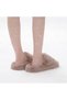 Brown Furry Slippers | Brown Feathered Bridal Slippers |   Party, Home, Kokoş, Eva Sole Slippers | Slipper - 3