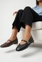 Blunt Toe Diamond Buckle Women's Ballerina Comfortable Casual & Stylish Shoes - 3