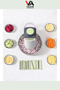 Professional Multi-Function Grater Set |   9 Heads • Non-Slip Base • Fast & Practical Cutting - 3