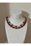 Pink Quartz - Coral Natural Stone Pendant - 3