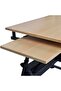 Two Drawers Tiltable Tabletop Drawing Table with Stool - 6