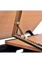 Two Drawers Tiltable Tabletop Drawing Table with Stool - 4