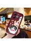 Tecno Spark 20/20C Compatible Silicone Material Shockproof Burgundy Color Case Sweet Cat - 2
