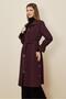 Belted Quilted Trench Coat 10993 - 2
