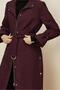 Belted Quilted Trench Coat 10993 - 3
