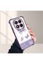 Redmi Note 14 Pro 4g Compatible Kelebek Printed Transparent Silicone Shock Absorbing Case Stylish and Durable