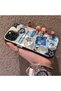 حماية ضد الاهتزاز بنمط الكولاج الأمريكي القديم متوافقة مع هاتف iPhone 14 Pro - 2
